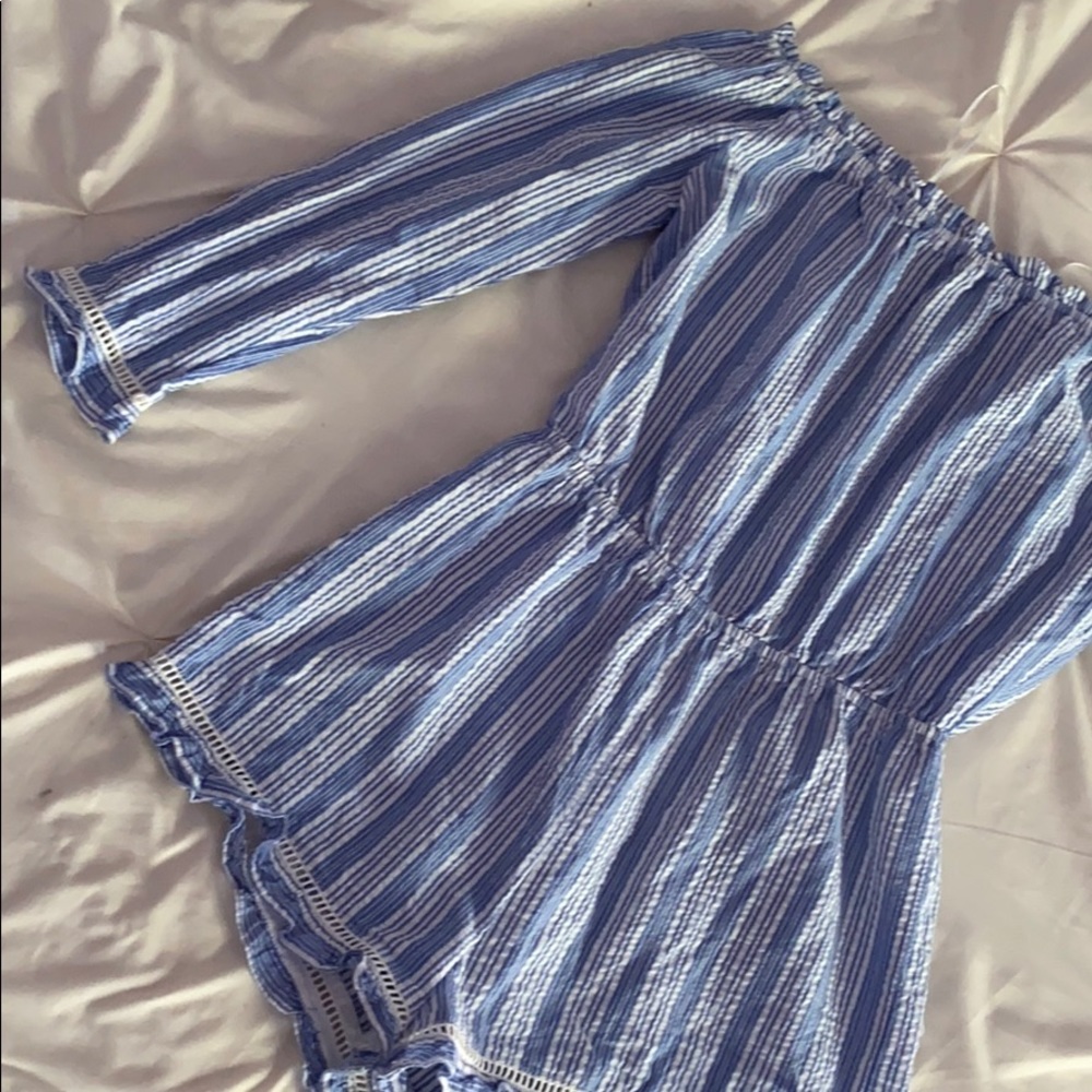 Striped Romper - Picture 2 of 6